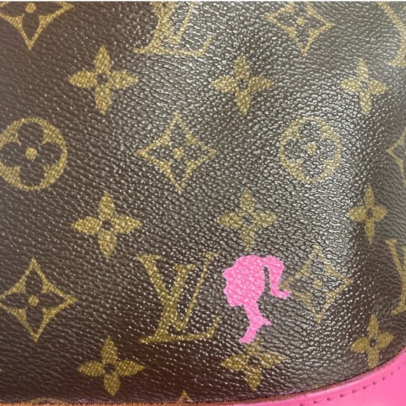 Authentic Louis Vuitton Alma bag pink - Picture 4 of 10